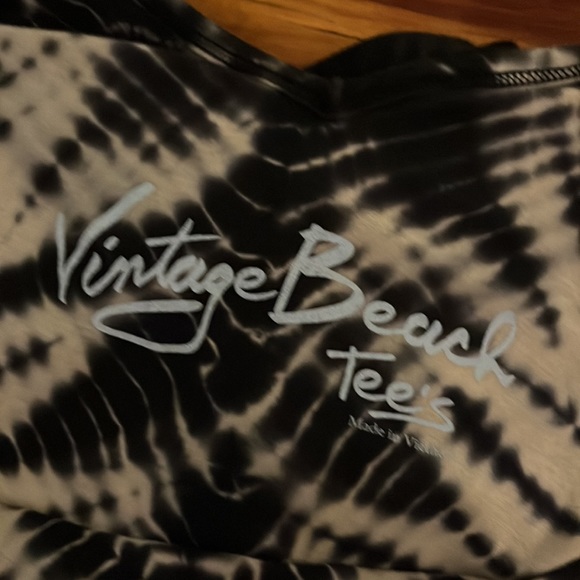 Victoria’s Secret “Vintage beach Tees” Tie Dye Dress Swim Coverup one size - Picture 8 of 8